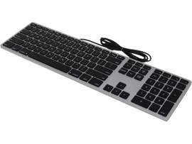 WIRED KEYBOARD FOR MAC - SPACE GRAY - NO USB HUB