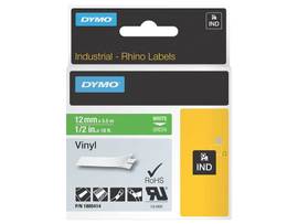 NEWELL-DYMO RHINO 1/2 VINYL LBL 12MM GRN