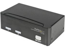 2 PORT USB KVM SWITCH KIT WITH CABLES