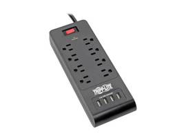 TRIPP LITE SURGE PROTECTOR POWER STRIP 8 BLK