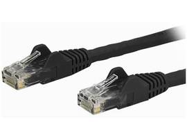 8FT CAT6 ETHERNET CABLE BLACK 100W POE