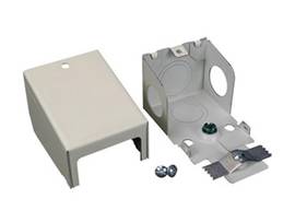 LEGRAND-WIREMOLD STL ENT. END 1/2 3/4 KO