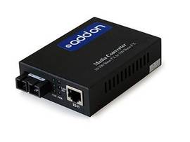 AddOn 10/100Base-TX(RJ-45) to 100Base-LX(SC) SMF 1310nm 40km Media Converter