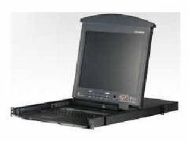 8-PORT 19IN DUALRAIL LCD KVM SWTCH TAA