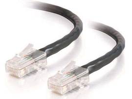 C2G 15FT CAT5E NON-BOOT UTP CBL-BLK