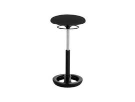 SAFCO TWIXT ACTIVE EXT HEIGHT BLK