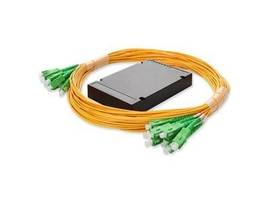 AddOn ASC (Male) to 16xASC (Male) OS2 Straight Yellow Simplex Fiber OFNR (Riser-