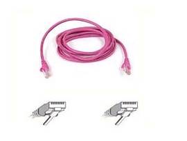 BELKIN CAT5E,UTP,RJ45M/M,7 PNK,PATCH