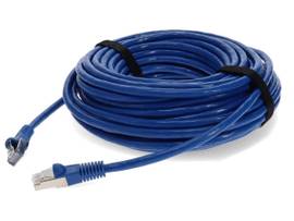 20ft RJ-45 (Male) to RJ-45 (Male) Straight Blue Cat7 S/FTP PVC Copper Patch Cabl