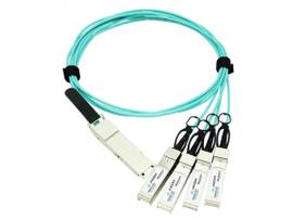 AXIOM 100GBASE-AOC QSFP28 TO 4 SFP28 ACTIVE OPTICAL CABLE CISCO COMPATIBLE 15M