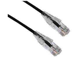 AXIOM 80FT CAT6 BENDNFLEX ULTRA-THIN SNAGLESS PATCH CABLE 550MHZ (BLACK)
