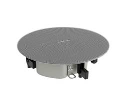 CRESTRON SAROS 6 IN. ULTRA LOW PROFILE 2-WAY IN-CEILING SPEAKER, WHITE TEXTURED, SINGLE