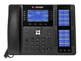 FORTINET FORTIFONE-580B IP PHONE WITH 4.3&QUOT; AND DUAL 3.5&QUOT; COLOR SCREENS 96 PROGRAMMABLE KEYS POE AND 10/100/1000 LAN AND PC CONNECTIONS.