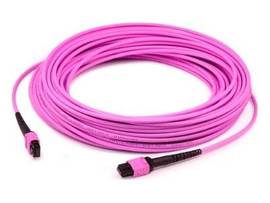 ADD-ON 1M MPO F/F OM4 MAGENTA FIBER PATCH CBL