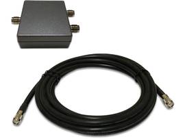 ANTENNA SPLITTER & COAXIAL CABLE  3M