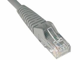 TRIPP LITE CAT6 GIGABIT GRAY SNAGLESS PATCH CABLE R