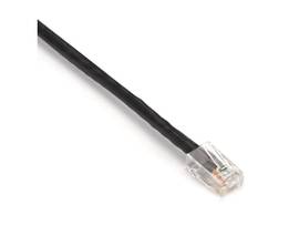 GigaTrue CAT6 Channel Patch Cable with Basic Connectors Black 5-ft. 1.5-m