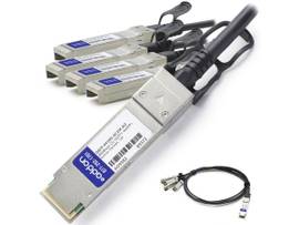 AddOn Cisco Compatible TAA Compliant 40GBase-CU QSFP+ to 4xSFP+ Direct Attach Ca