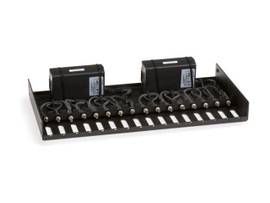 BLACK BOX CORP RACKMOUNT TRAY WITH (2) 9-V POWER SUPPLI