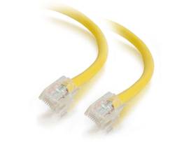 C2G 15FT CAT5E NON BOOTED PATCH CBL YELLOW