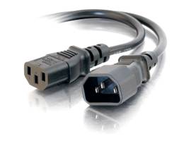 C2G 4FT POWER EXT CORD - C13 TO C14 18AWG