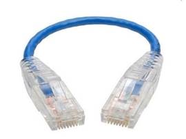 TRIPP LITE CABLE PATCH CAT6 SLIM RJ45 M/M BLU 6IN