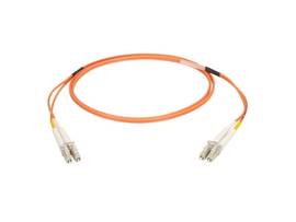 Multimode 50-Micron Duplex Fiber Optic Cable PVC LC LC 3-m 9.8-ft.