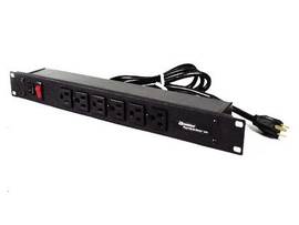 LEGRAND-WIREMOLD RACKMOUNT 19IN BLACK W/3