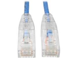 TRIPP LITE CAT6 GIGABIT SNAGLESS UTP SLIM BLUE 10FT