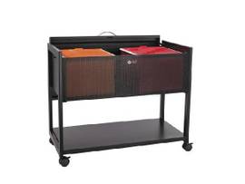 SAFCO CART FILE WITH TOP BLK
