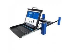 RACK SOLUTIONS 1U KVM 1 PORT CONSOLE WITH 17 MONITOR