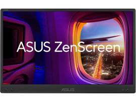 ASUS ZENSCREEN 16 (15.6 INCH VIEWABLE) PORTABLE USB MONITOR (MB166CR) - FULL HD, IPS, USB TYPE-C, EYE CARE, ANTI-GLARE SURFACE, 360 KICKSTAND, TRIPOD
