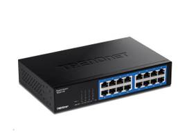 TRENDNET 16-PORT GIGABIT DESKTOP SWITCH /W METAL CASE