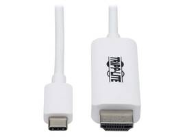 USB C to HDMI Adapter Cable 4K, 4:4:4 Thunderbolt 3 White 3ft