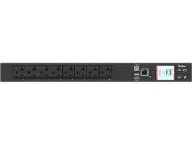 LEGRAND-RARITAN UNIT METERED, 1U HORIZONTAL PDU HIGH RESOLUTION COLOR DISPLAY, ETHERNET, SERIAL, 2X USB-A, USB-B AND SENSOR CONNECTIONS