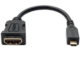 Tripp Lite series Micro HDMI to HDMI Adapter for Ultrabook/Laptop/Desktop PC - (