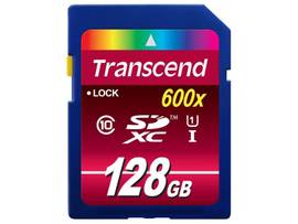 TRANSCEND 128G SDXC CRD 600X UHS-I U1