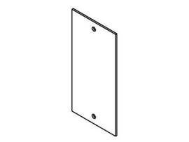 LEGRAND-WIREMOLD SINGLE GANG BOTTOM BLANK