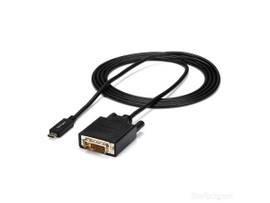 CABLE - USB-C DVI - BLACK - 6.6 FT/2M