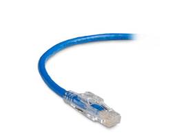 CAT6 550-MHz Locking Snagless Patch Cable UTP CM PVC BL 7FT