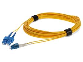 ADD-ON20M LC TO USC OS2 YELLOW DUPLX PATCH CBL