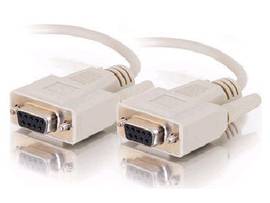 C2G 3FT DB9F-DB9F SERIAL EXTENDER - BEIGE