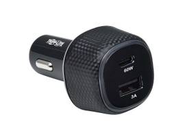TRIPP LITE USB CAR CHARGER DUALPORT 63W USB C USB-A