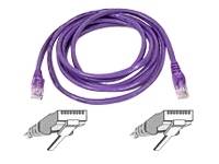 BELKIN CAT5E SNAGLESS PATCH CABLE 7 PURPLE