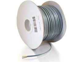 C2G 500FT 4 CONDUCTOR SILVER SATIN 28AWG