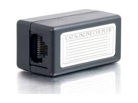 C2G CAT5E RJ45 MOD INLINE COUPLER - BLACK