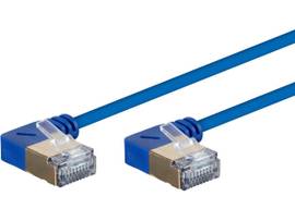 MONOPRICE SLIMRUN CAT6A 90 DEGREE 36AWG S/STP ETHE