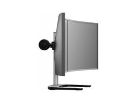 ATDEC VISIDEC BLACK FREESTANDING DOUBLE HORIZONTAL