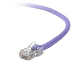 BELKIN CAT5E PATCH CABLE RJ45M 4FT PURPLE