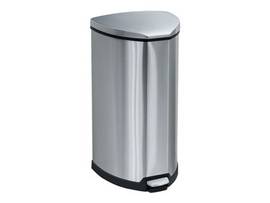 SAFCO STEPON WASTE RECEPTACLE 10 GAL